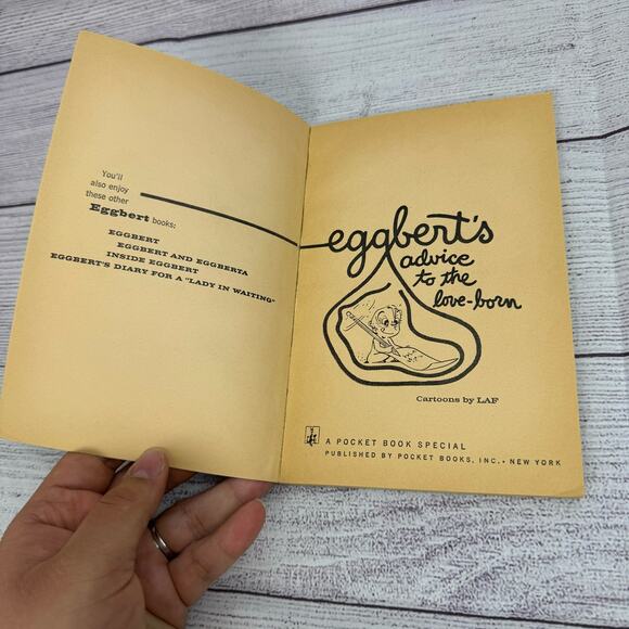 Eggbert's Advice to the Love-Born Cartoons By Laf - Picture 2 of 3